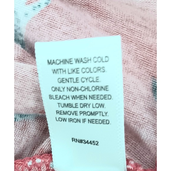 Comfort Code Cuddl Duds Nightgown Women's Size XS Red Giraffe Pockets Pull-on - Picture 9 of 12